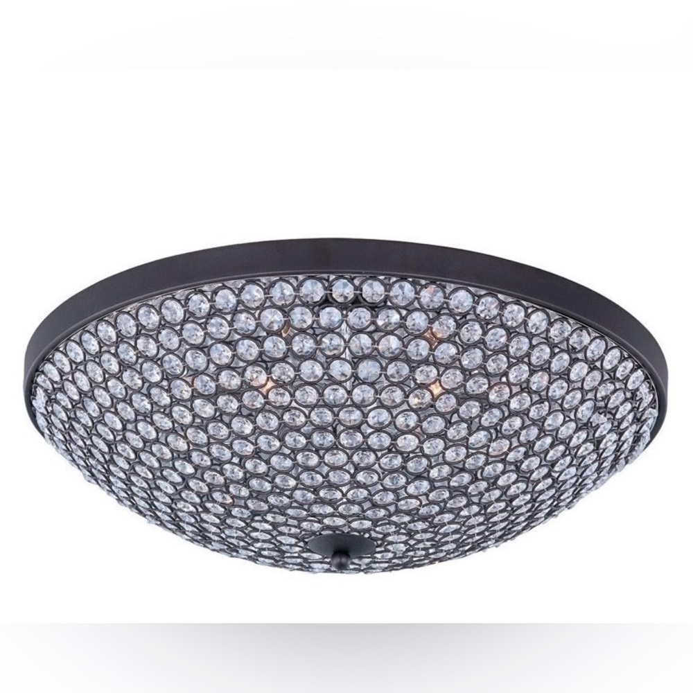 Maxim Elegant Crystal Ceiling Light Fixture
